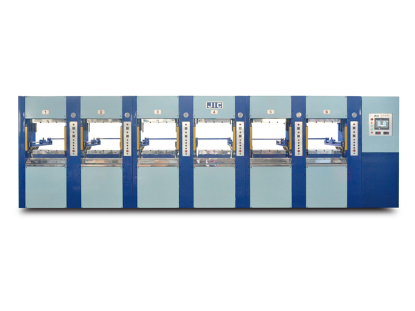 ماكينة تصنيع الأحذية بالقولبة بالضغط EVA بلونين (صب EVA)