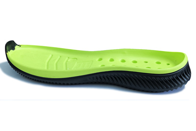 ماكينة تصنيع الأحذية بالقولبة بالضغط EVA بلونين (صب EVA)